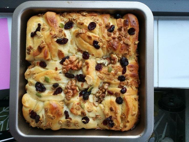 日式香浓炼乳面包