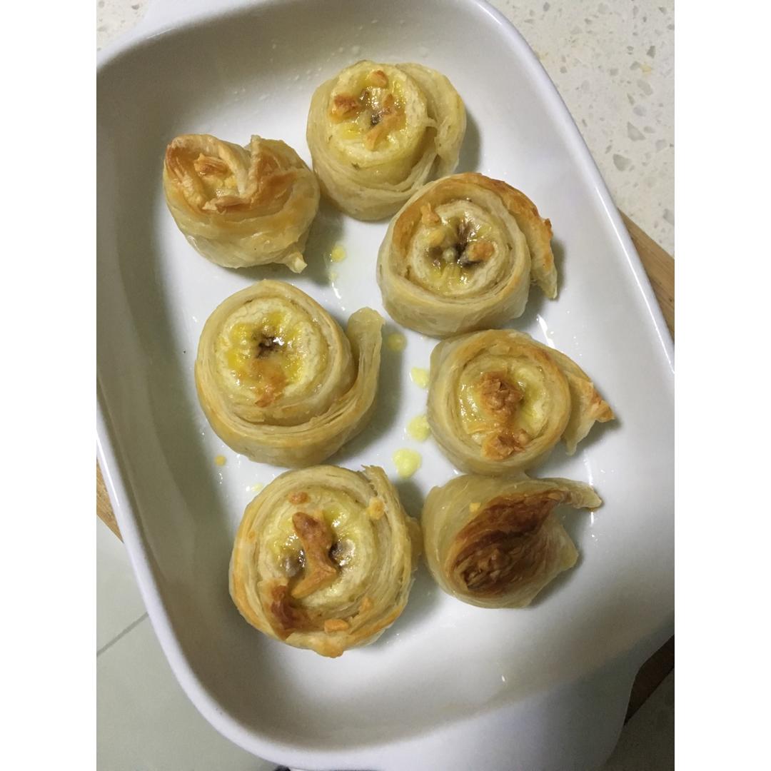 香蕉飞饼卷