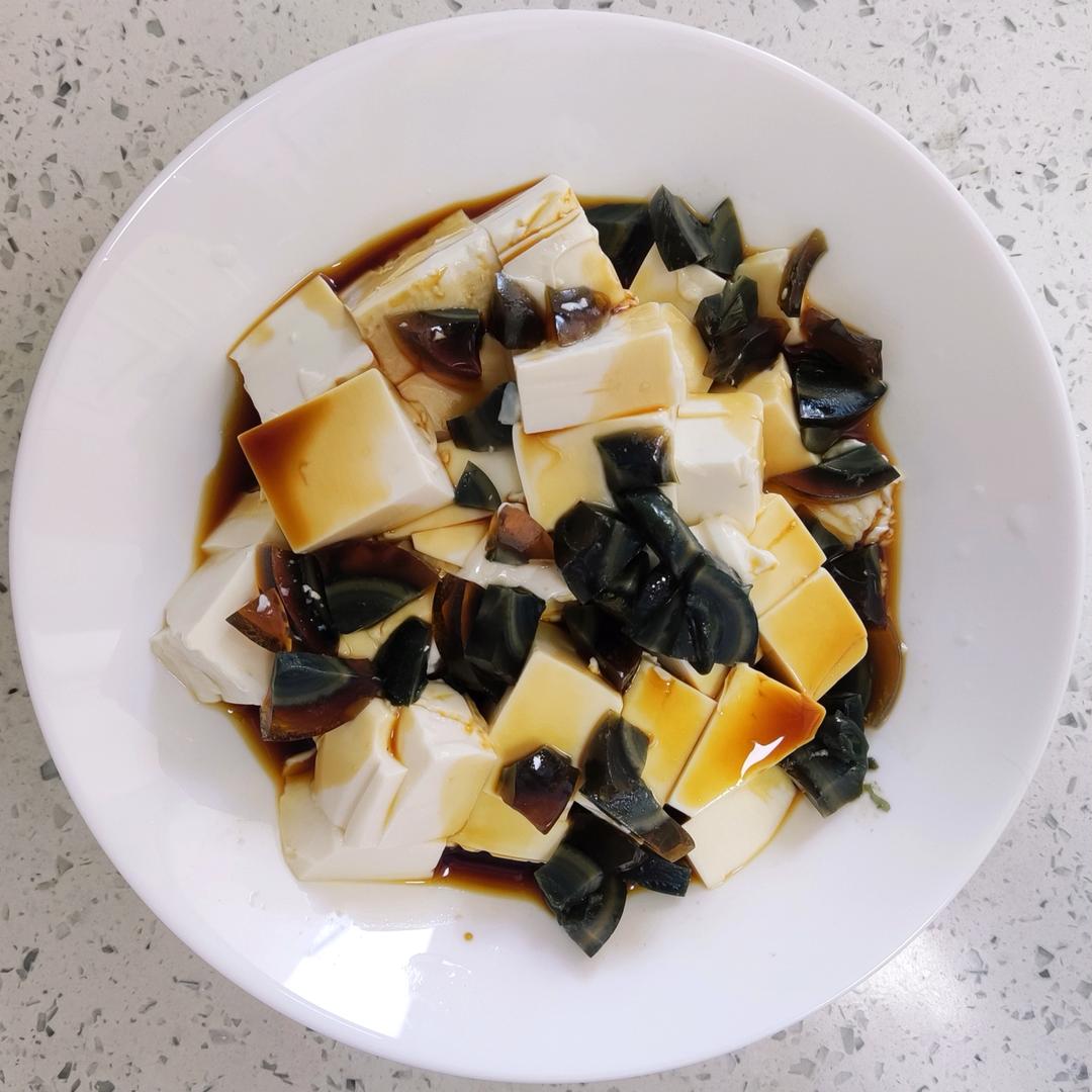 超好吃皮蛋内脂豆腐