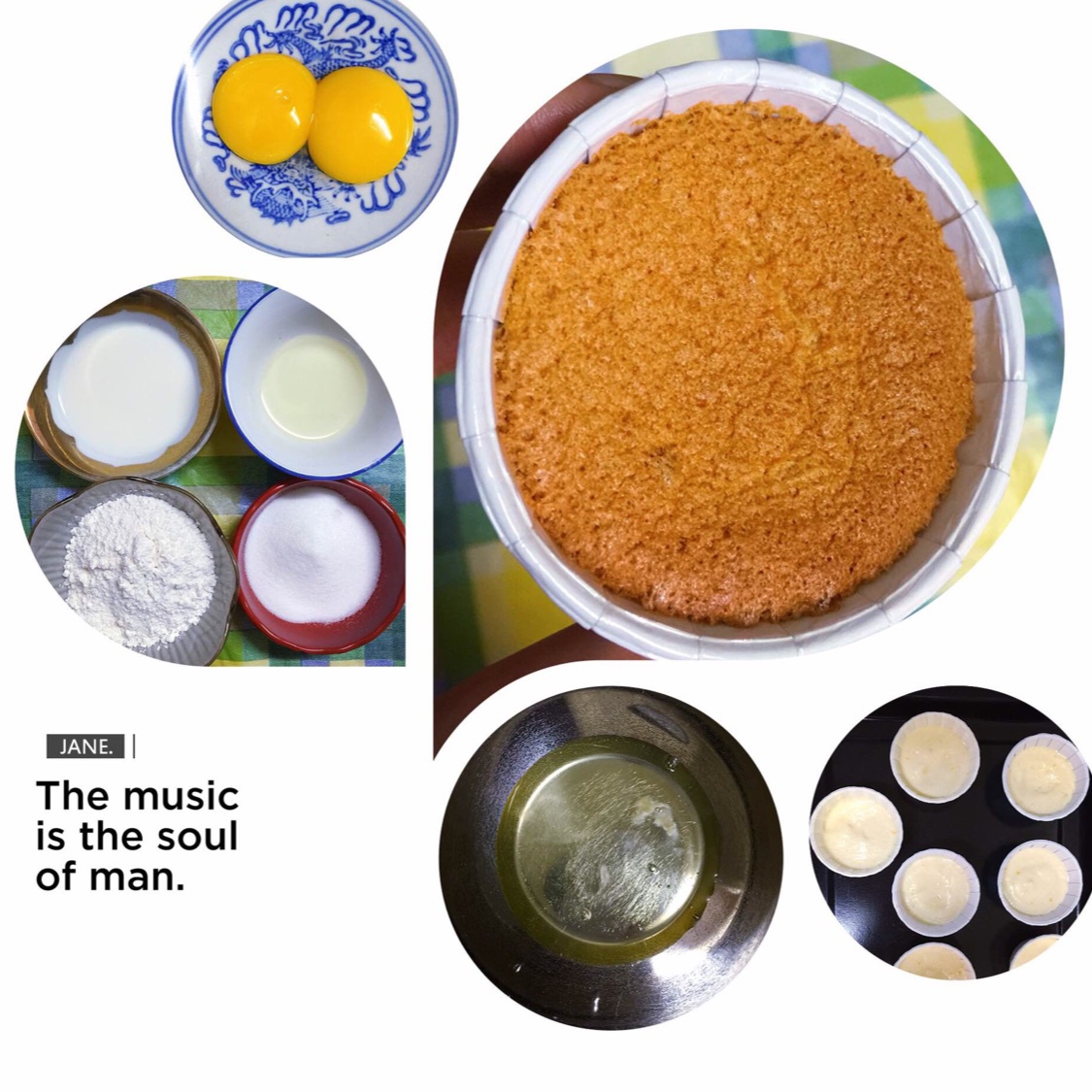 淡奶油纸杯蛋糕