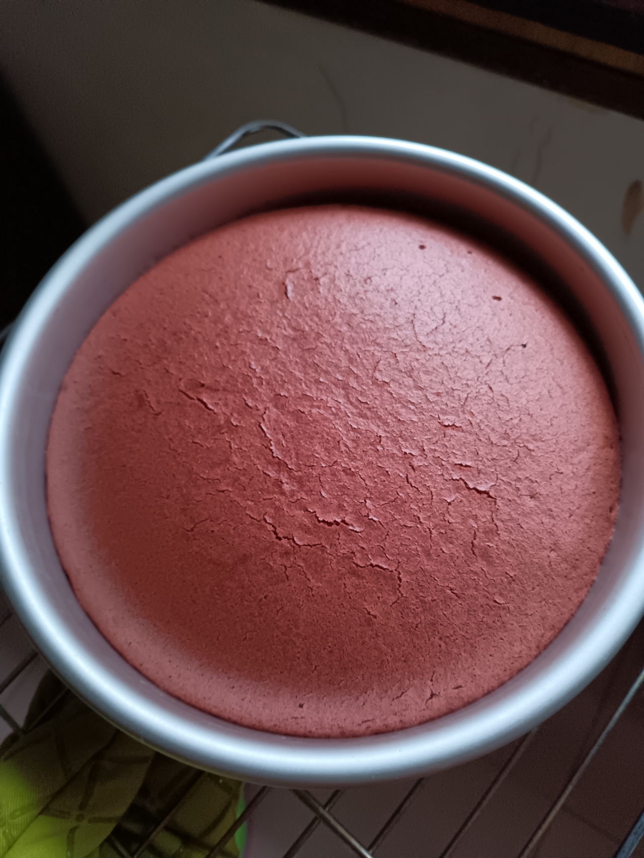 8寸三层红丝绒水果蛋糕【超详尽做法】【DIY生日蛋糕】