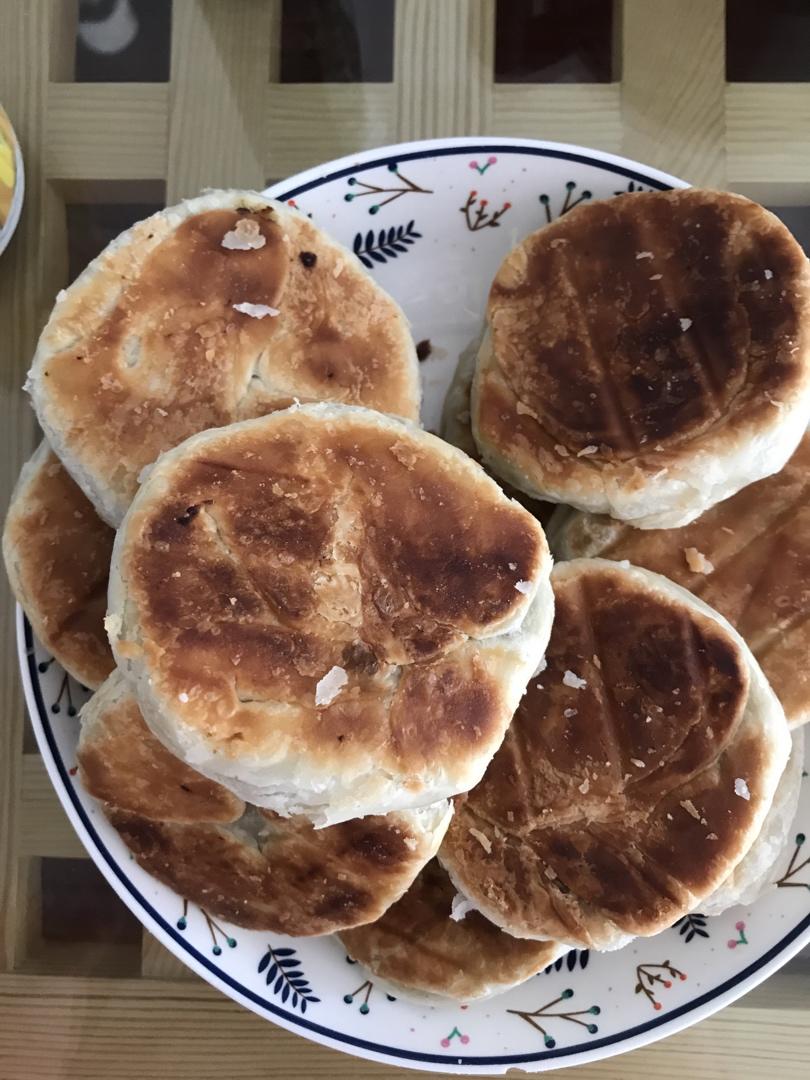 堂妈小厨——酥皮绿豆饼