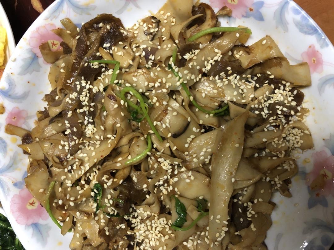 孜然杏鲍菇肥牛卷