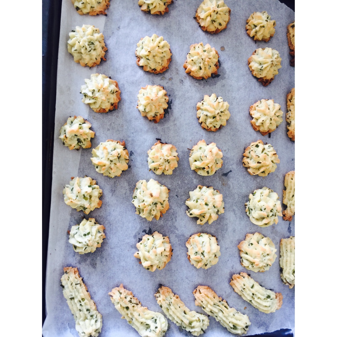 葱香曲奇——酥脆的咸味饼干