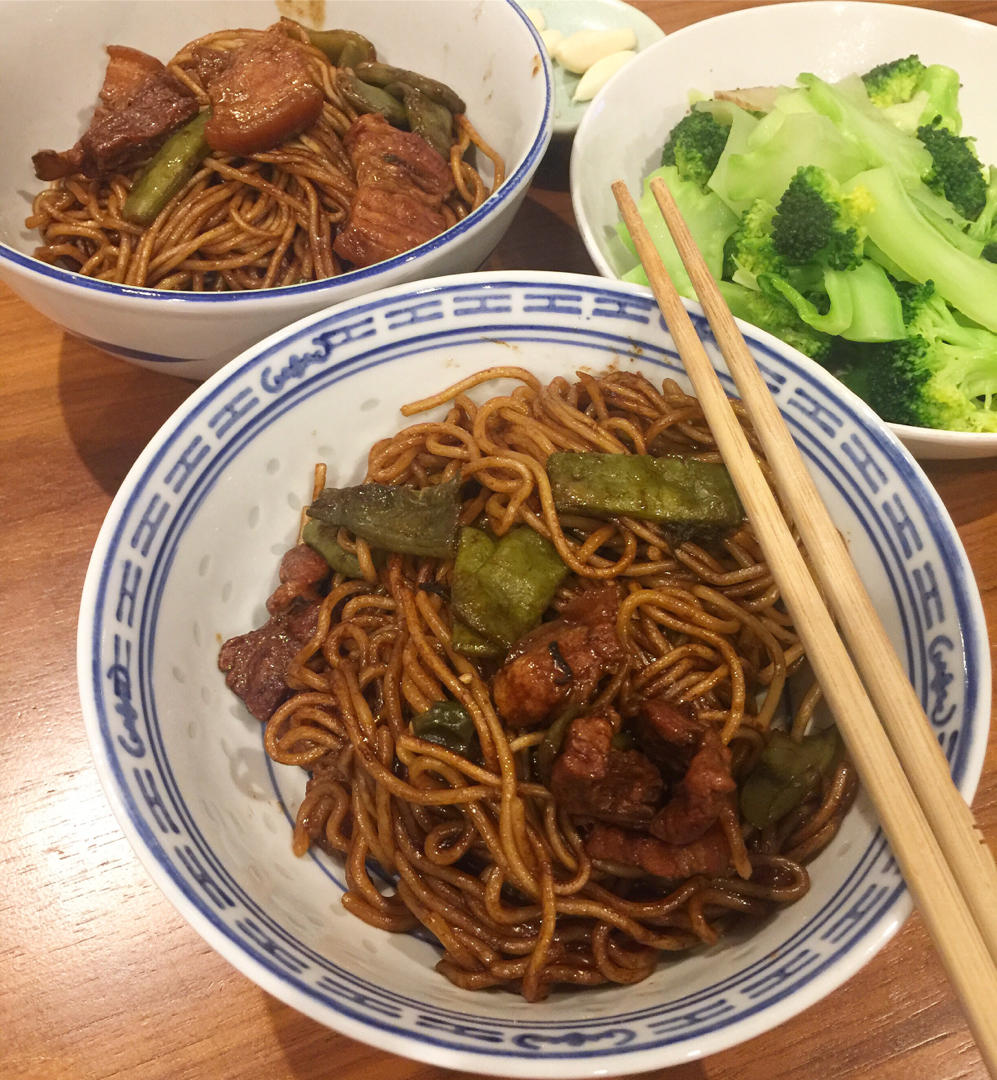 家常豆角焖面