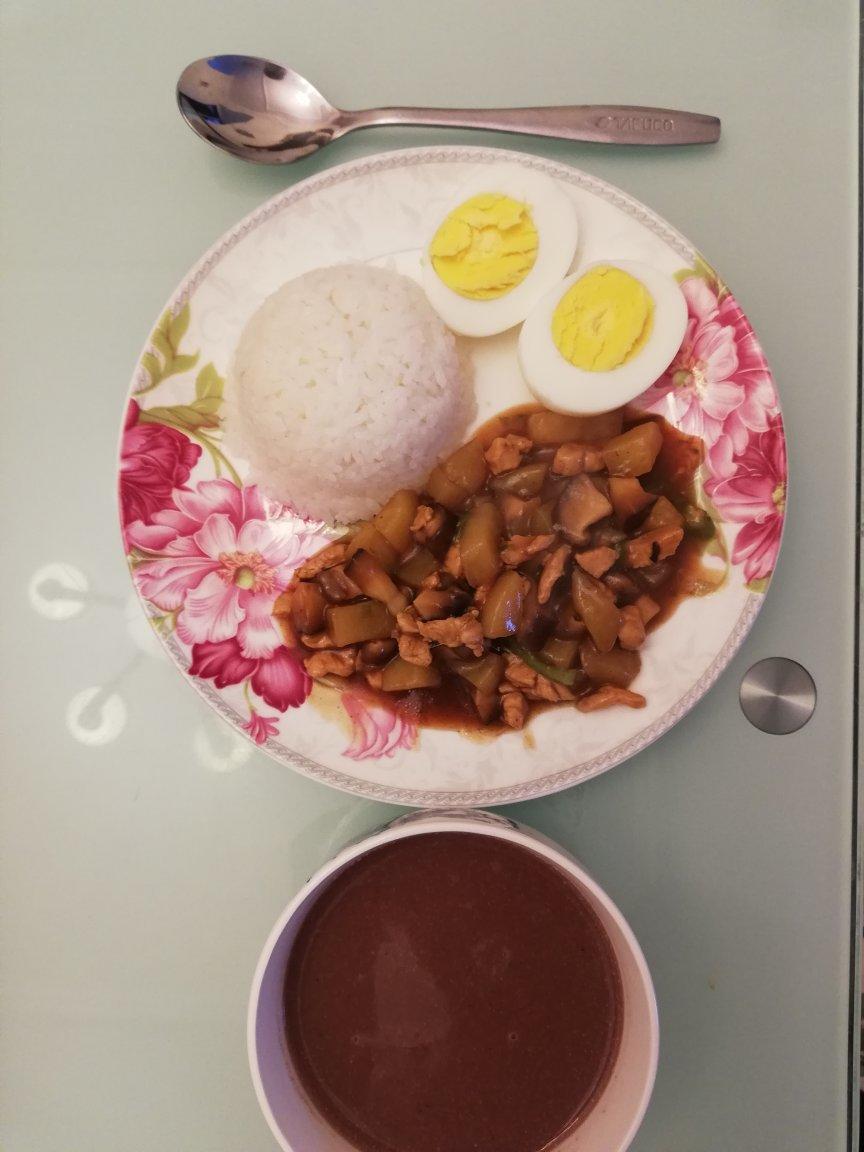 ㊙️香菇土豆肉沫拌饭❗️比外卖还好吃