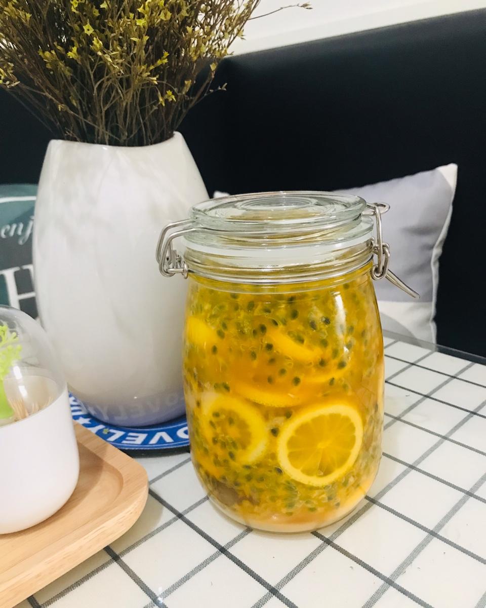 百香果柠檬蜂蜜茶