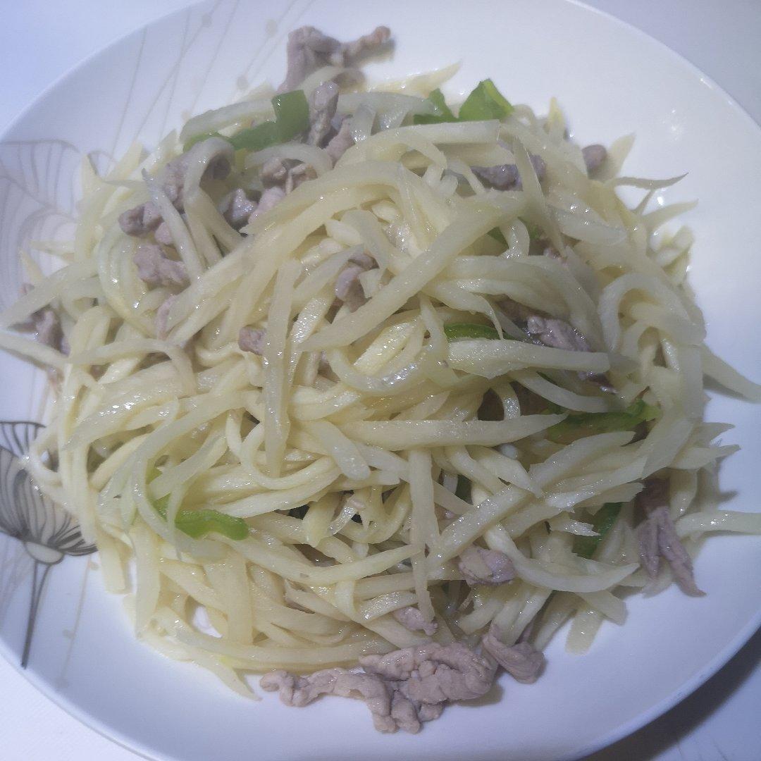 茭白肉丝
