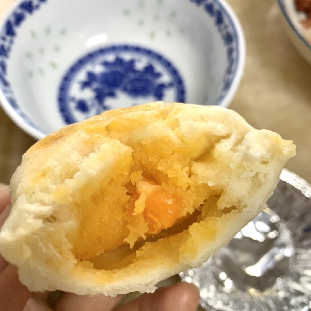 黄金流沙奶黄包-根本停不下来[提供健康版红薯馅心]