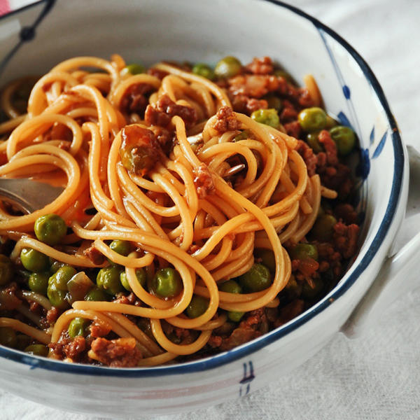 中式波伦亚肉汁意面 Chinese Spaghetti Bolognese的做法