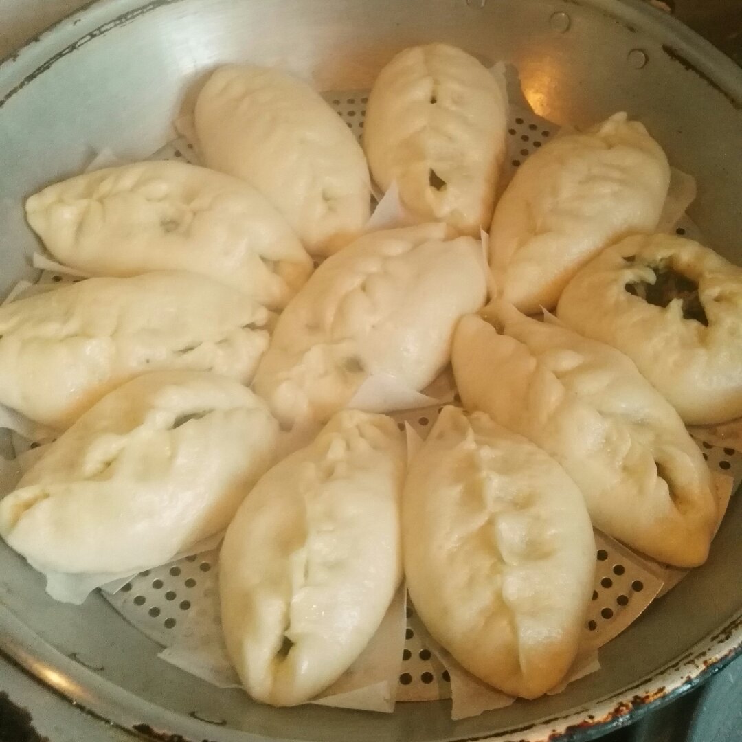 韭菜鸡蛋包子