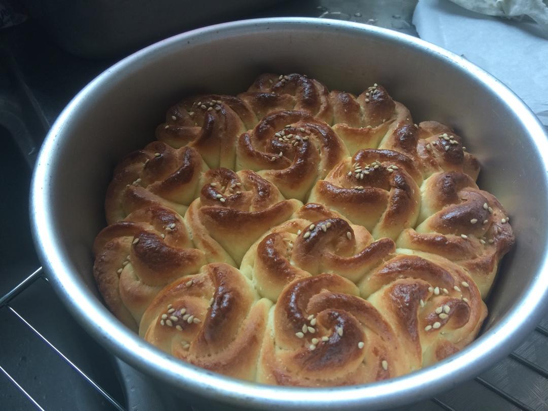 脆底蜂蜜小面包