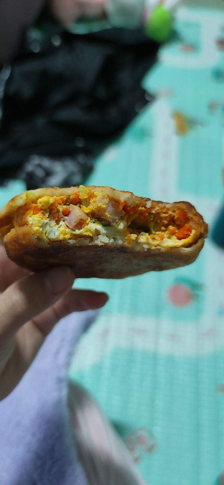 鸡蛋汉堡（蛋堡）鸡蛋饼