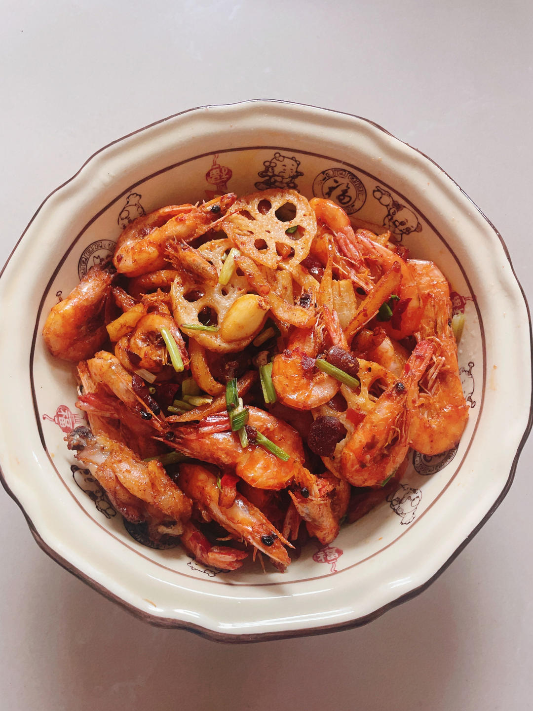 干锅鸡翅香辣虾🍤