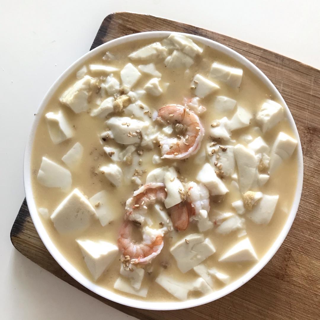 快手～鲜虾豆腐