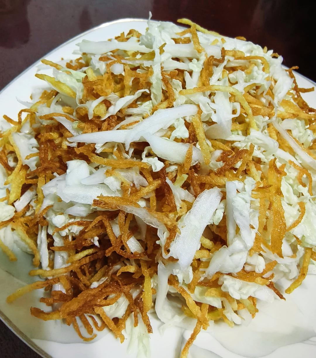 超简单爽口白菜丝