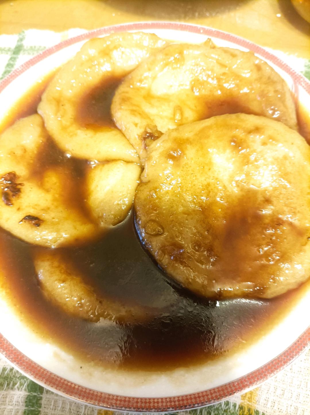 蜂蜜红糖香蕉糯米饼（电饼铛版）