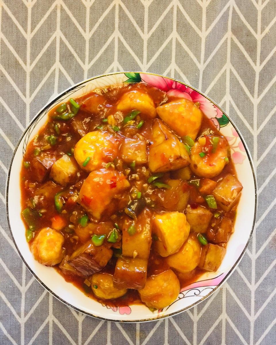 鱼香日本豆腐