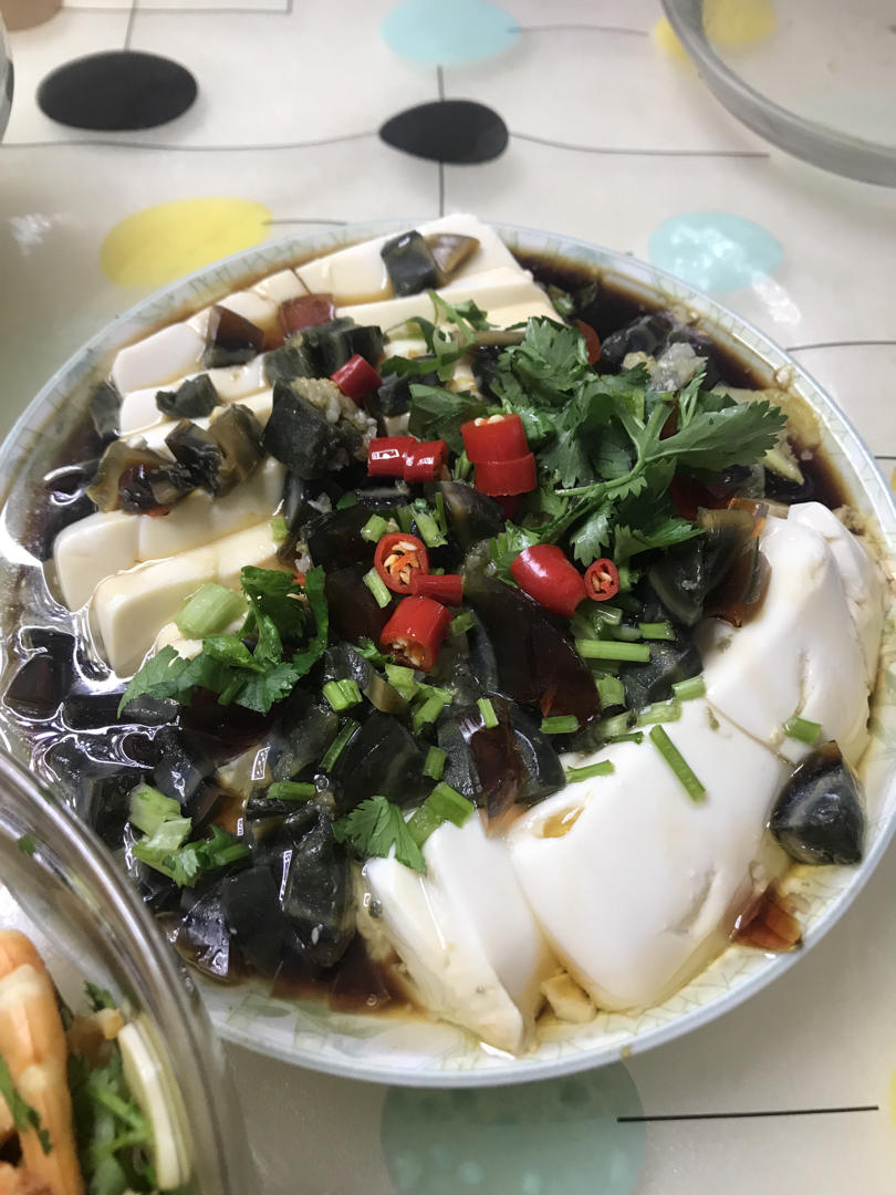 【最佳CP～】凉拌皮蛋豆腐✨