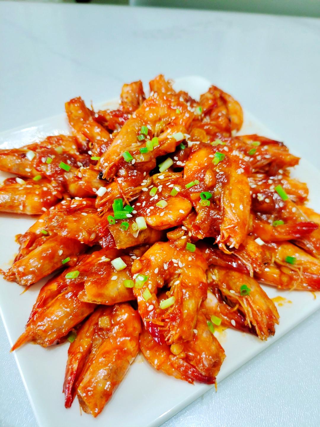 茄汁大虾