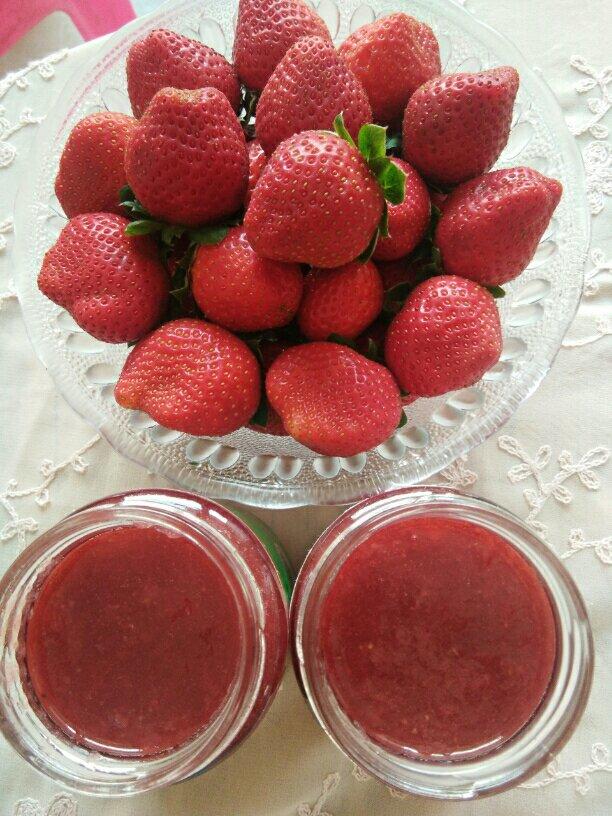 自制无添加草莓酱