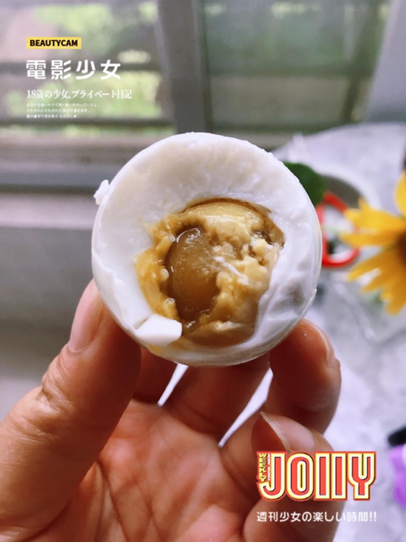 自制流油的咸鸭蛋