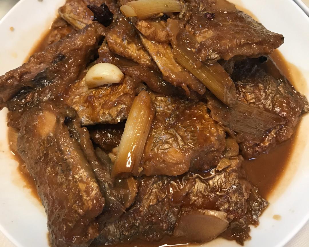 家熬带鱼的做法