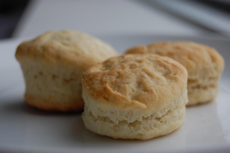 极简奶油松饼/Cream Biscuits（scones）