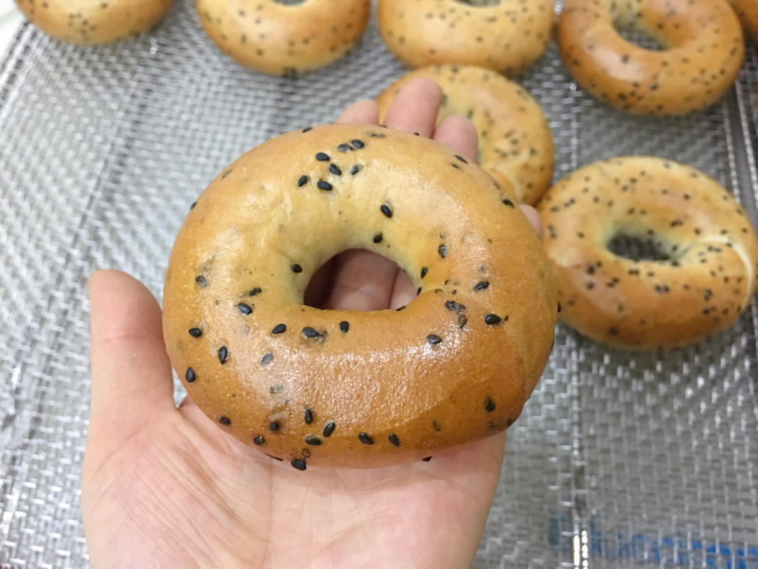 原味贝果🥯/黑芝麻贝果🥯