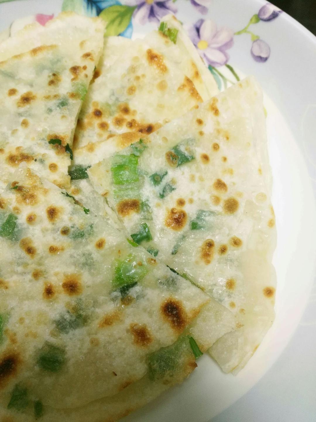 饺子皮葱油饼