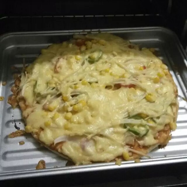 培根火腿披萨