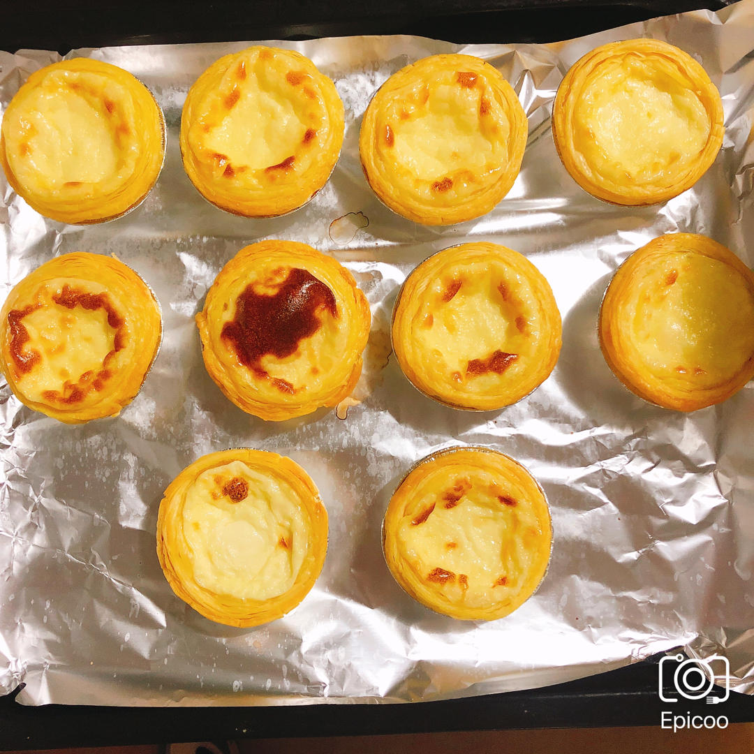 🥧完爆KFC，醇香细腻丝滑，简单快手全蛋蛋挞