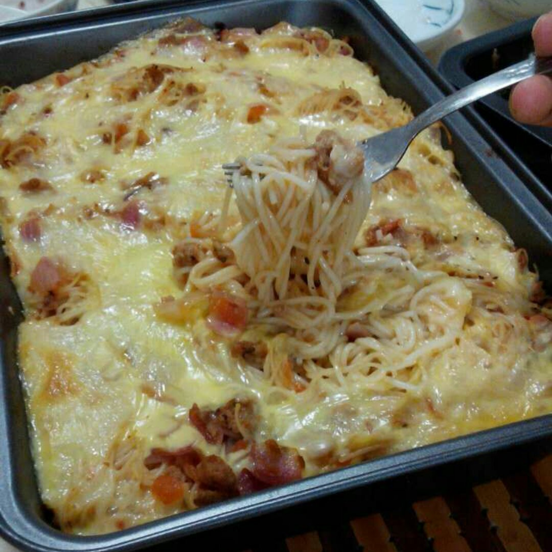 芝士肉酱焗意面