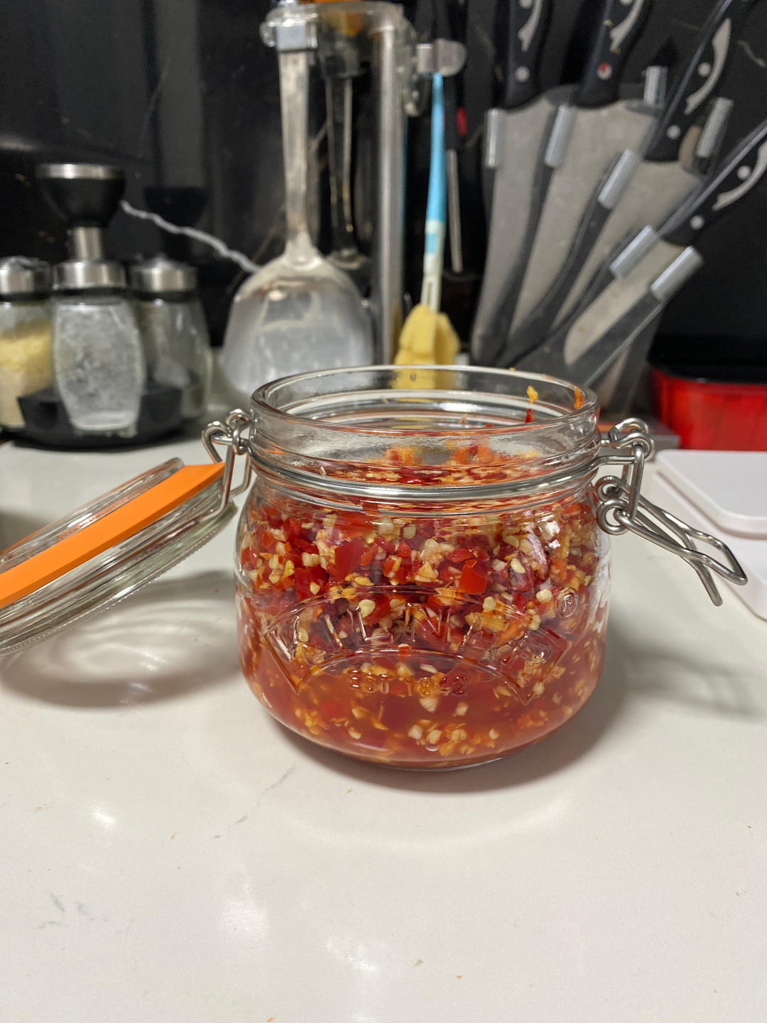 💯香辣开胃的自制剁辣椒‼️放一年不会坏