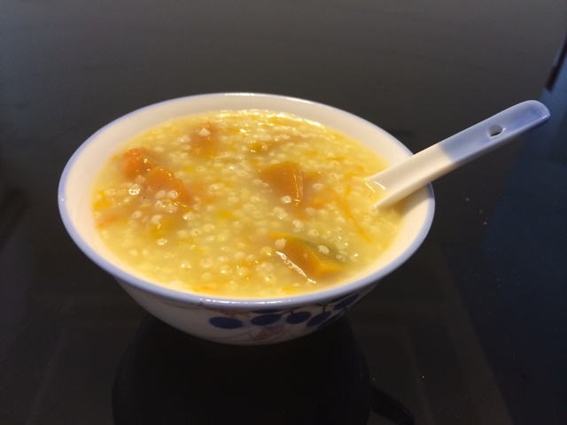 南瓜小米粥