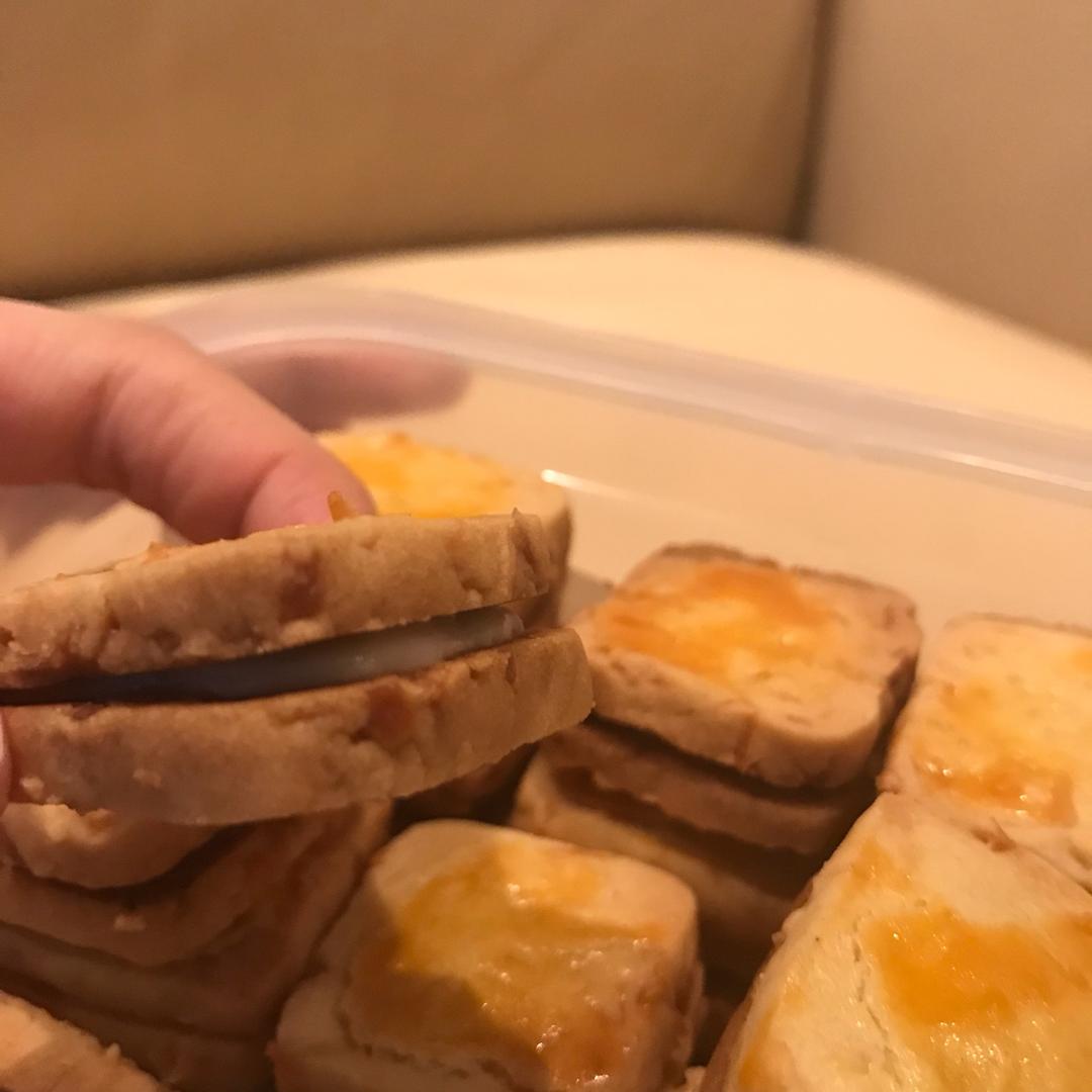 乳酪奶油夹心酥饼