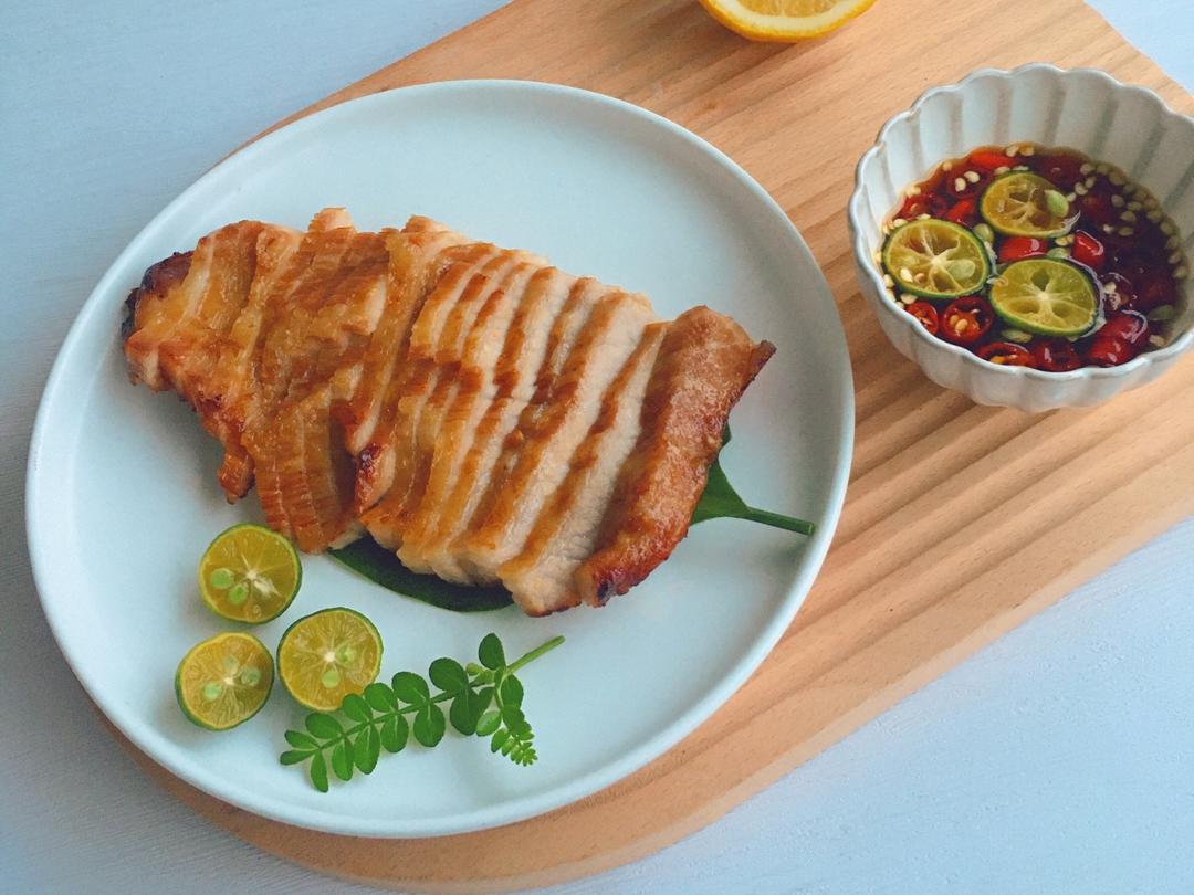 泰式烤猪颈肉的做法