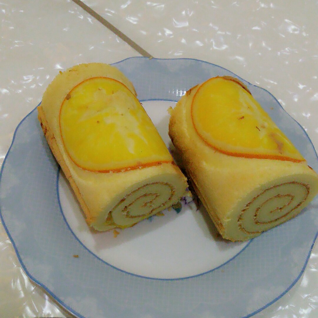 橙香蛋糕卷