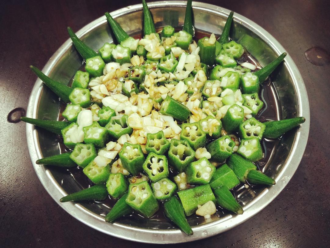 【白灼秋葵】清爽简单