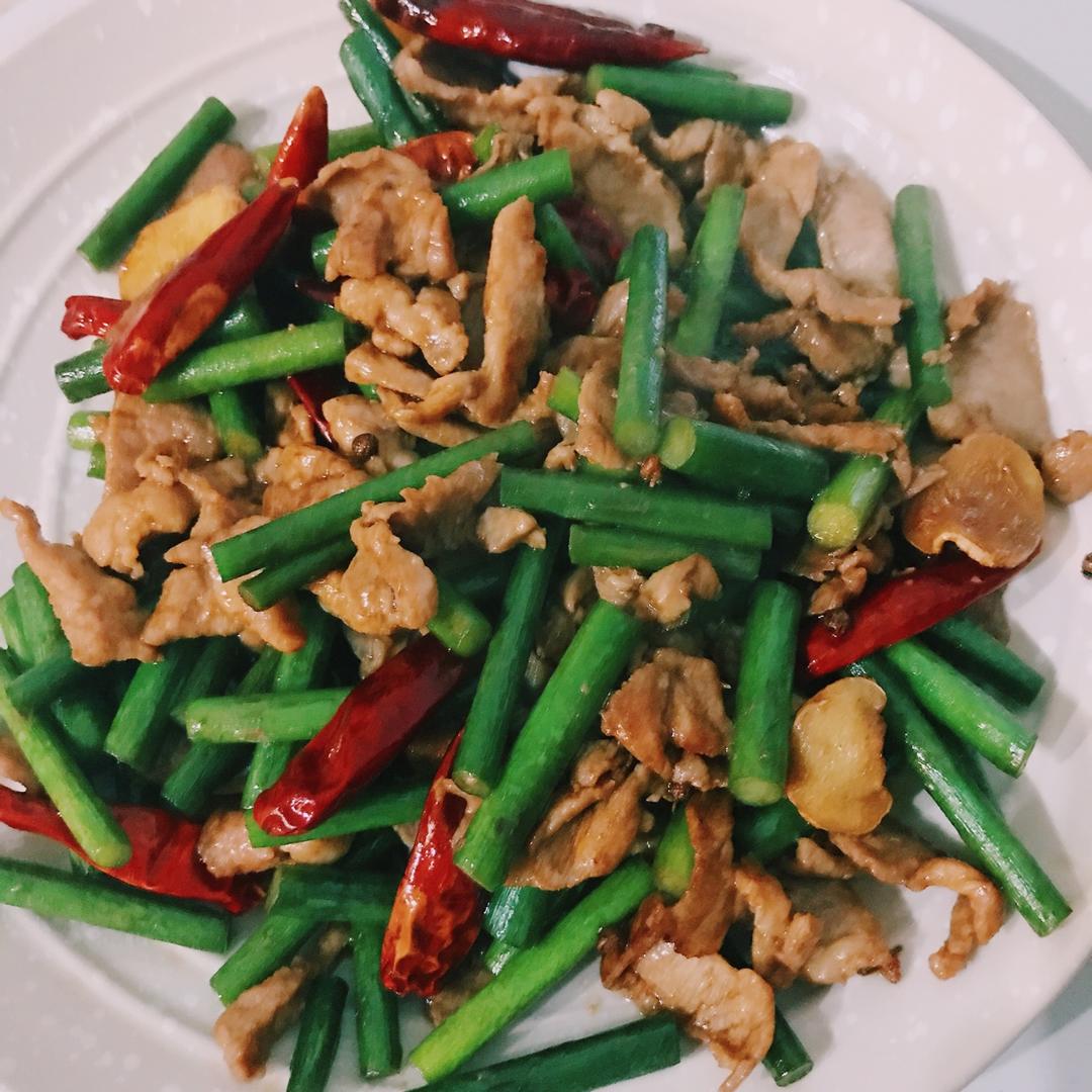 蒜薹炒肉
