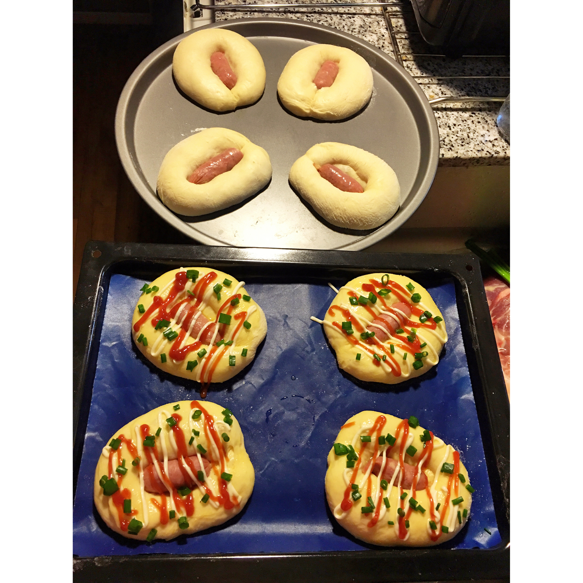 肠仔包---QQ软软的早餐包