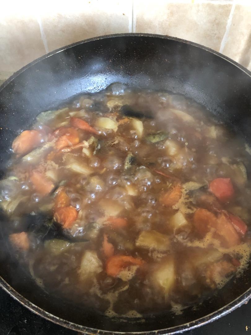 土豆炖茄子