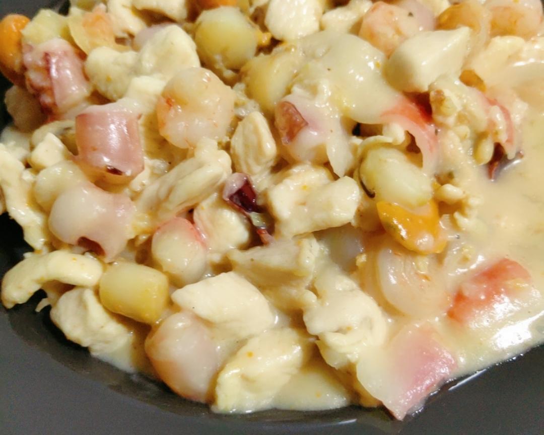 奶白全爆的做法