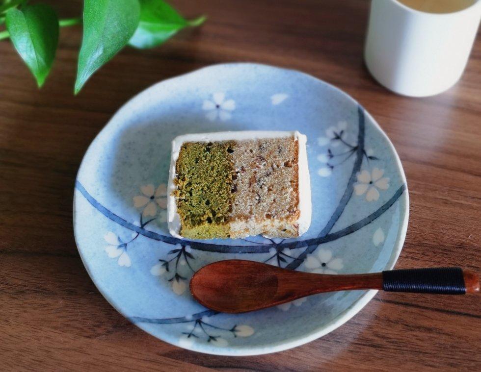 电影《小森林》中的双色磅蛋糕