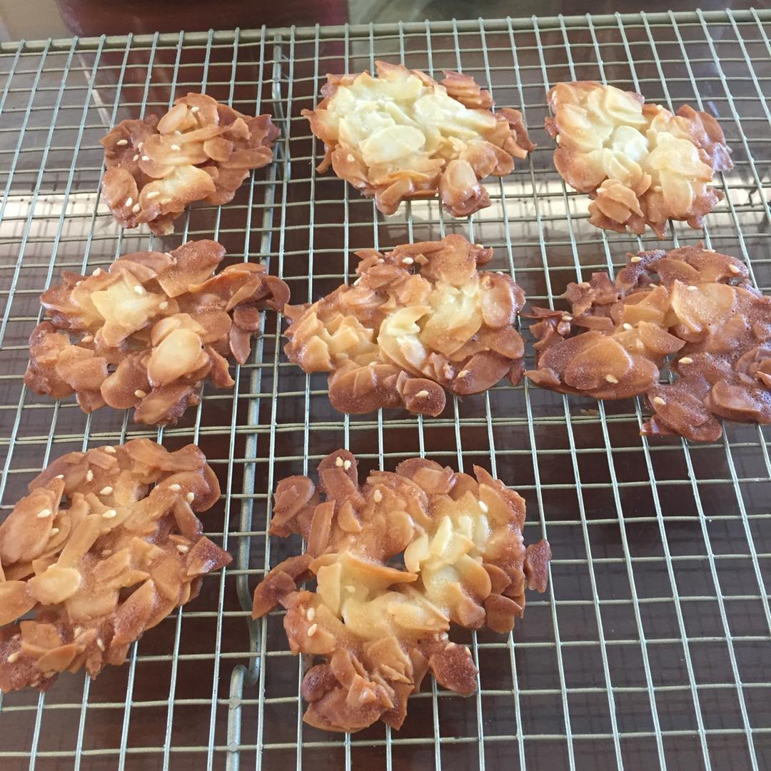 消灭蛋白好帮手：杏仁瓦片