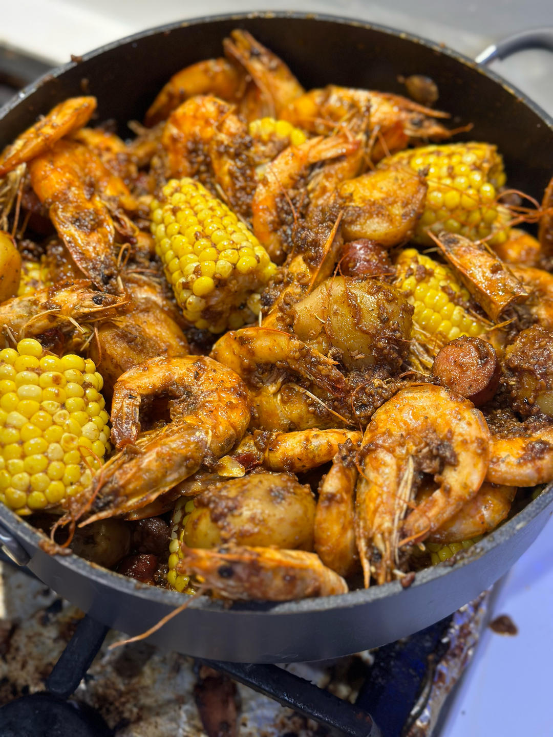 美国超级火的Cajun crawfish (boiling crab)做法大公开
