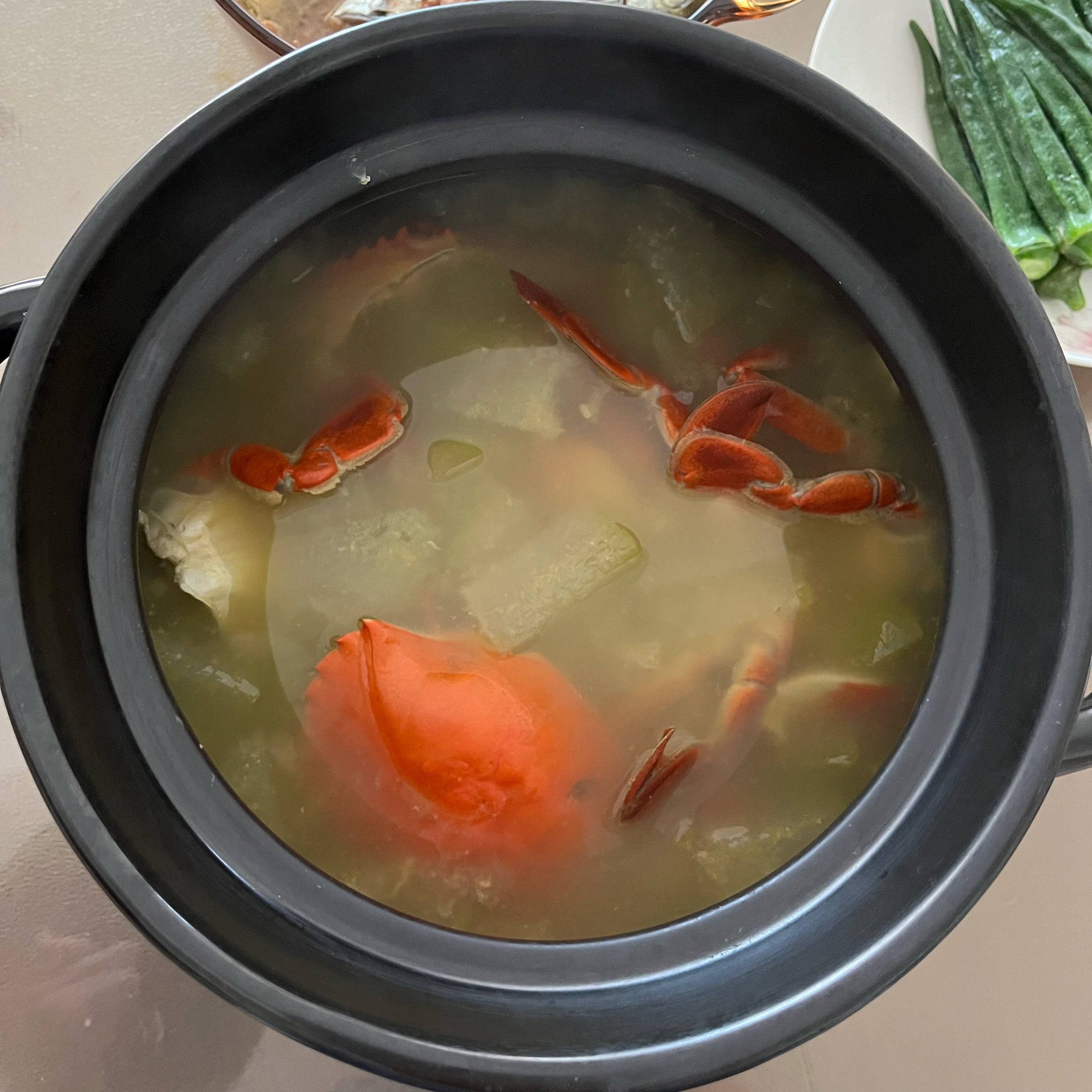 冬瓜螃蟹汤