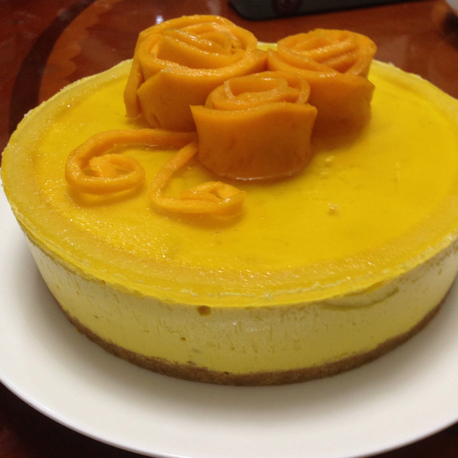 《Tinrry下午茶》教你做芒果流心慕斯（6寸配方）