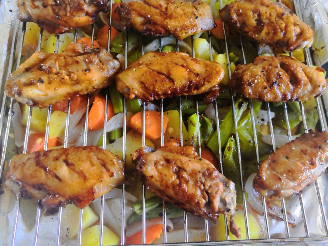 烤鸡翅（自制腌料）