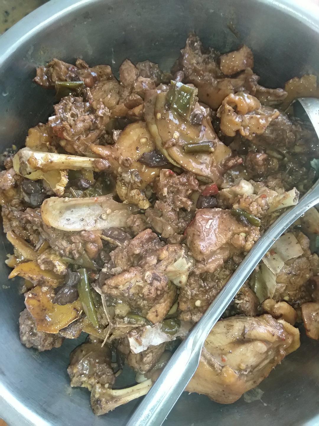 炒血鸭